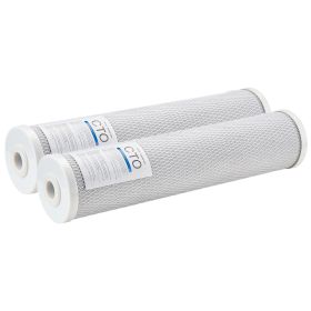 Whole House Water Filter Replacement Cartridge, 4.5" x 20" CTO Carbon Block, Replacement Filter for 3-Stage Whole Home Water Filtration System