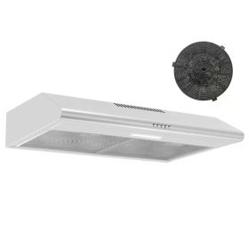 30 In Under Cabinet Range Hood 250 CFM Stainless Steel Kitchen Stove Vent Hood (Option: 30inch)